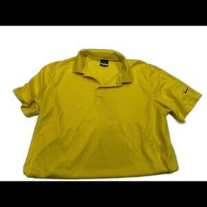 Nike GOLF Performance Yellow Polo Shirt